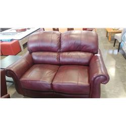 MODESTO LEATHER LOVESEAT