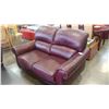 Image 2 : MODESTO LEATHER LOVESEAT