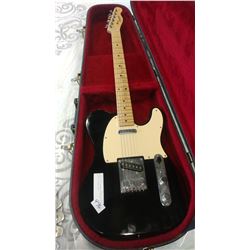 SQUIRE TELE FENDER ELECTRIC GUITAR IN HARD CASE