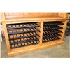 Image 2 : LARGE WOOD WINE CABINET