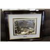 Image 1 : FRAMED METAL WALL ART SIGNED