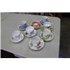 Image 1 : LOT OF 8 BONE CHINA TEACUPS