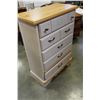 Image 2 : FIVE DRAWER KATHY IRELAND HIGHBOY DRESSER