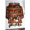 Image 1 : COLLECTOR SPOONS ON RACK