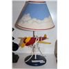 Image 3 : SALT LAMP AIRPLANE LAMP AND RAILROAD CROSSING LAMP
