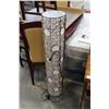 Image 1 : METAL AND WICKER FLOOR LAMP