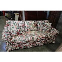 ROWE FURNITURE FLORAL SOFA