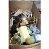 Image 1 : BOX OF CANDLES TEALIGHTS AND OILS