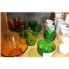 Image 3 : LOT OF CUPS AND VINTAGE GLASSWARE