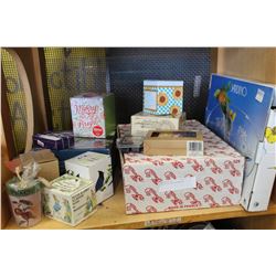 LOT OF AS NEW HOUSEWARES