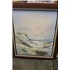 Image 2 : OIL PAINTING ON CANVAS AND TWO FRAMED PAINTINGS