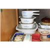 Image 2 : SHELF LOT OF CORNING WARE AND BAKEWARE