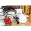 Image 3 : SHELF LOT OF CORNING WARE AND BAKEWARE