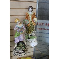 TWO CAPIDEMONTI FIGURES