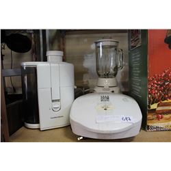 BLACK AND DECKER JUICER AND ELECTRIC GRILL