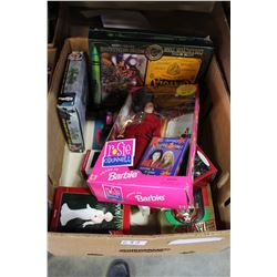 BOX OF NEW COLLECTIBLE ITEMS