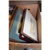 Image 1 : SMALL BOX OF VARIOUS ART WORK