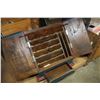 Image 2 : WOOD LETTER ORGANIZER AND WOOD ORGANIZER WITH CONTENTS