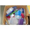 Image 1 : LARGE BOX OF PLASTIC CONTAINERS
