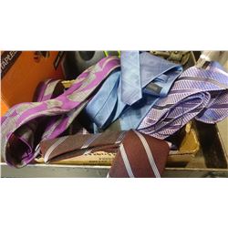 TRAY OF NEW TIES