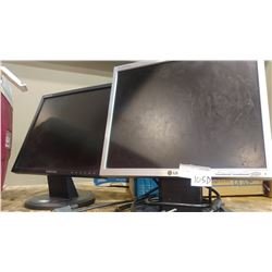 SAMSUNG AND LG MONITORS