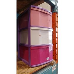 THREE DRAWER ORGANIZER