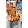 Image 1 : NEW CEDAR PATIO ARMCHAIR RETAIL $220