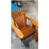 Image 1 : NEW CEDAR PATIO ARMCHAIR RETAIL $220