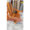 Image 2 : NEW CEDAR PATIO ARMCHAIR RETAIL $220