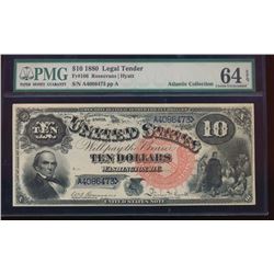 1880 $10 Legal Tender Note PMG 64EPQ