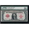 Image 1 : 1923 $1 Legal Tender Note PMG 58EPQ