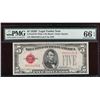 Image 1 : 1928F $5 Legal Tender Note PMG 66EPQ