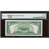 Image 2 : 1928F $5 Legal Tender Note PMG 66EPQ