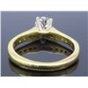 Image 3 : 18KT Yellow Gold 0.79ctw Diamond Ring