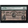 Image 1 : 1864 $100 Confederate States Havana Counterfeit Note PMG 63EPQ