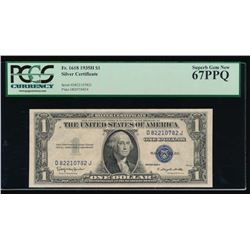 1935H $1 Silver Certificate PCGS 67PPQ