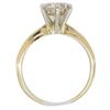 Image 4 : 14K Yellow Gold 1.28ct Light Chocolate Diamond Ring
