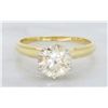 Image 5 : 14K Yellow Gold 1.28ct Light Chocolate Diamond Ring