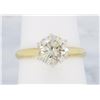 Image 6 : 14K Yellow Gold 1.28ct Light Chocolate Diamond Ring