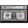 Image 1 : 1923 $1 Silver Certificate PMG 58