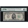 Image 1 : 1934 $5 Minneapolis Federal Reserve Note PMG 65EPQ