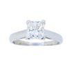 Image 1 : Platinum 1.01ct GIA Cert Diamond Ring