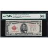 Image 1 : 1928C $5 Legal Tender Note PMG 64EPQ