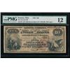 Image 1 : 1882 $10 Ironton Ohio National Bank Note PMG 12