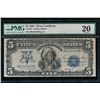 Image 1 : 1899 $5 Chief Silver Certificate PMG 20