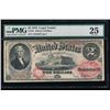 Image 1 : 1878 $2 Legal Tender Note PMG 25