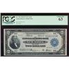 Image 1 : 1918 $2 New York Federal Reserve Bank Note PCGS 63