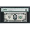 Image 1 : 1928 $20 Cleveland Federal Reserve Note PMG 65EPQ