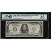 Image 1 : 1934A $1000 Chicago Federal Reserve Note PMG 35