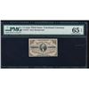 Image 1 : 3 Cent Third Issue Fractional Note PMG 65EPQ